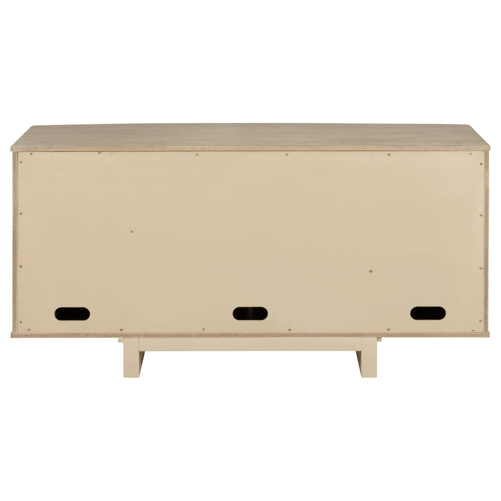 Kimpton - 4 Door Sideboard Buffet Cabinet - Beige