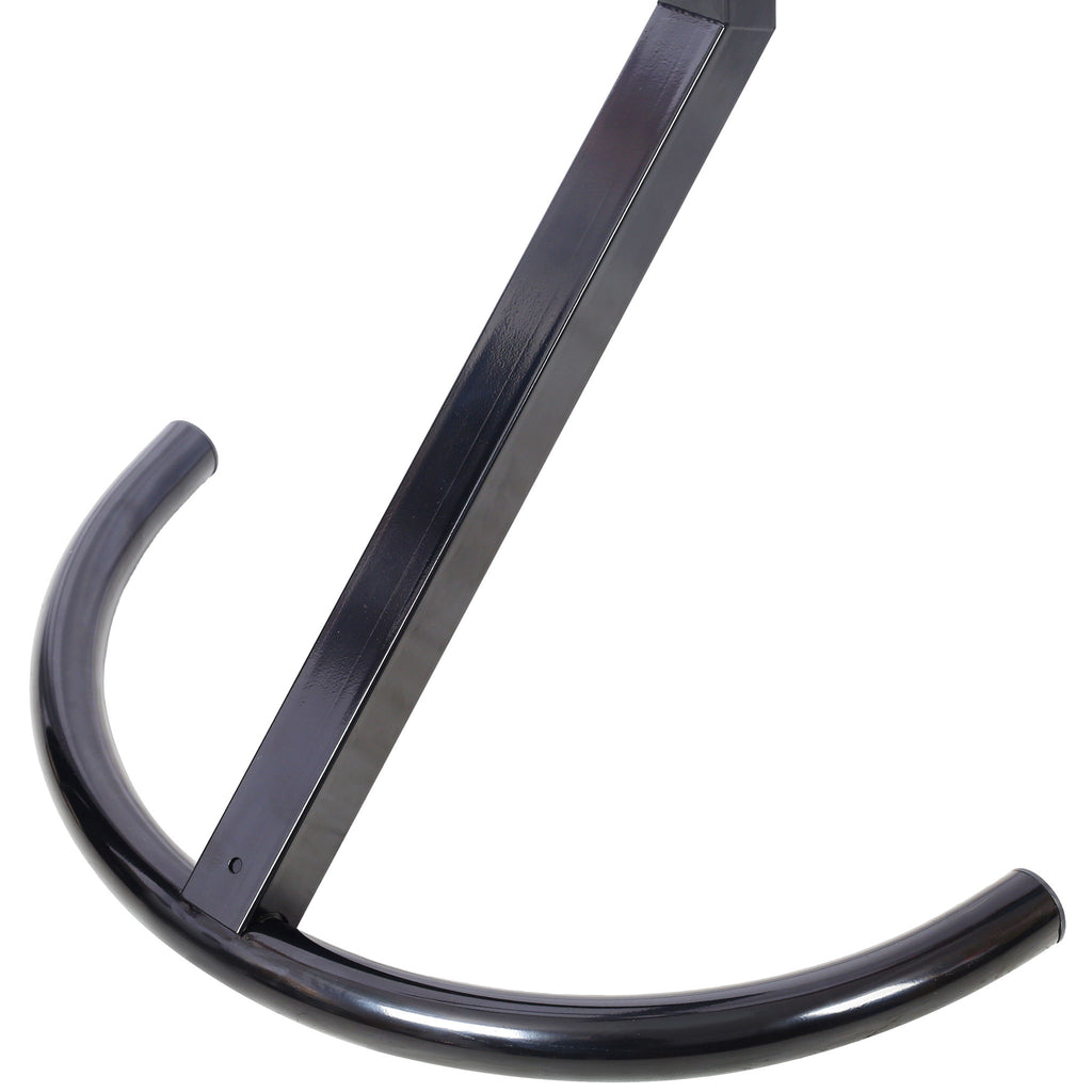 Indoor Bike Rack Stand For 1 - 2 Bicycles With Adjustable Arms - Black