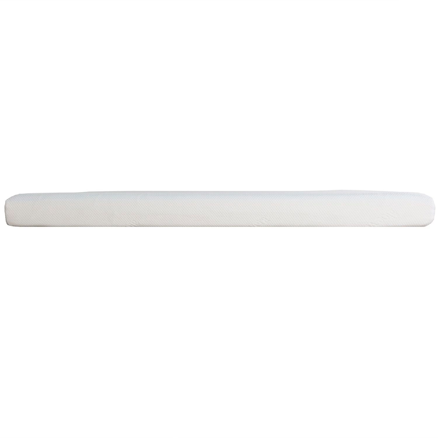 6" Firm Gel Memory Foam Mattress With Cooling Technology - White - Full