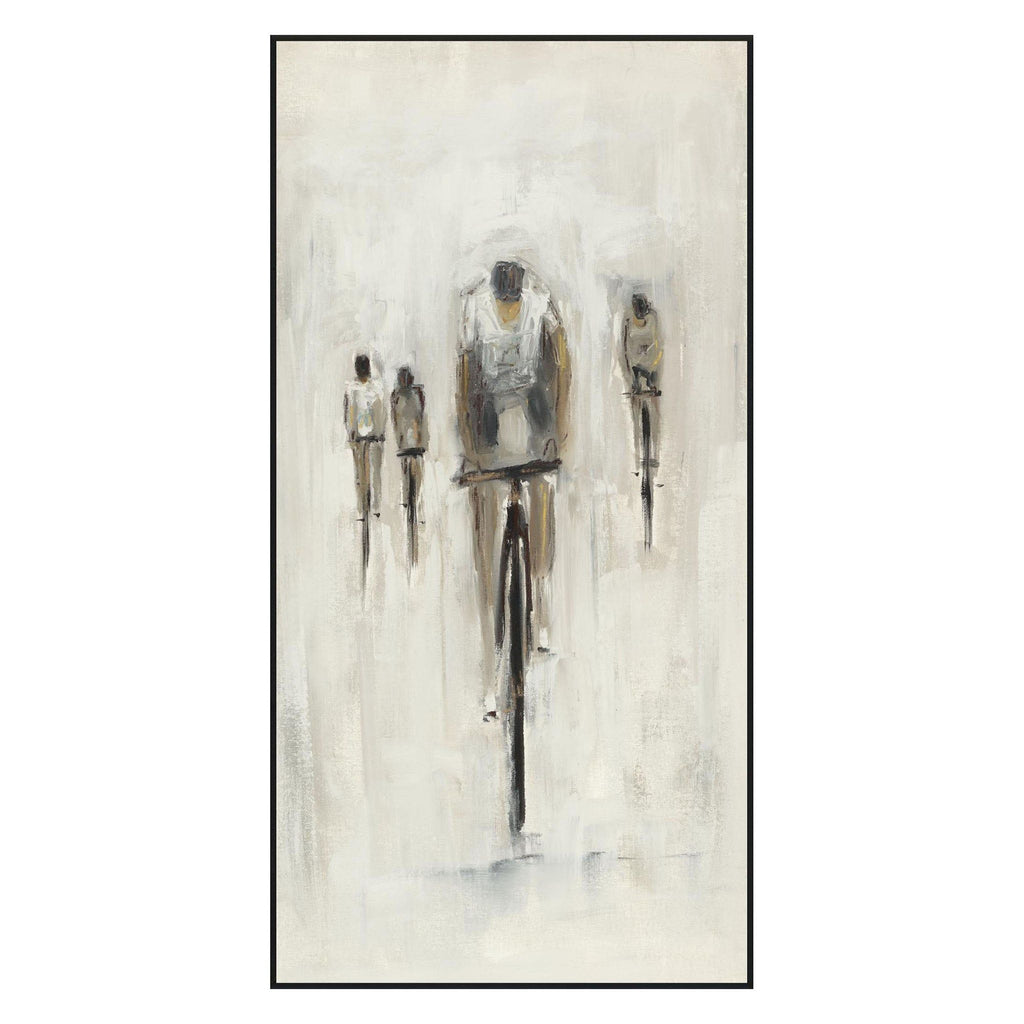 Cyclist - Painting Art by Buddy Whitlock