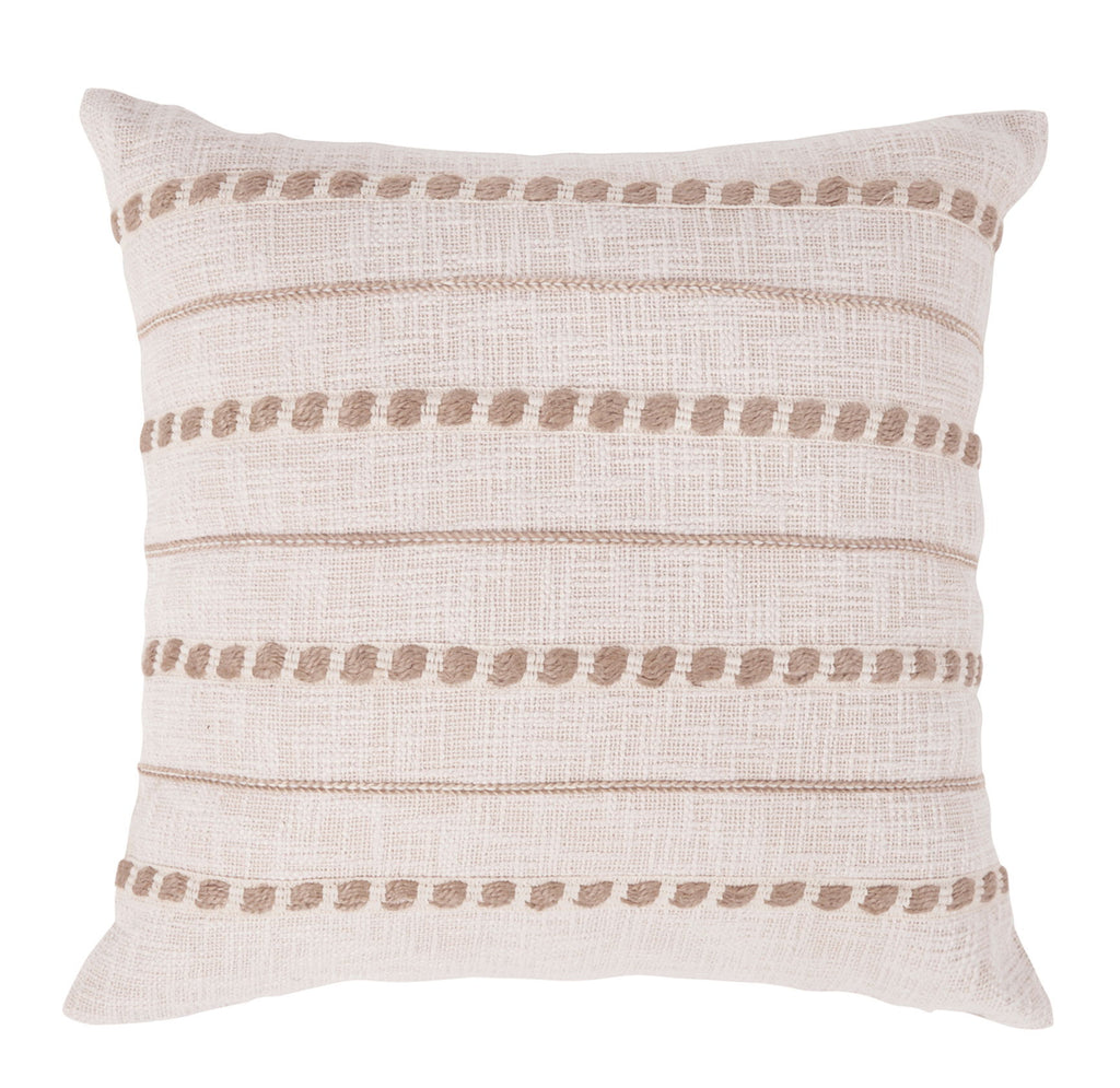 Lago - Pillow - Ivory / Natural