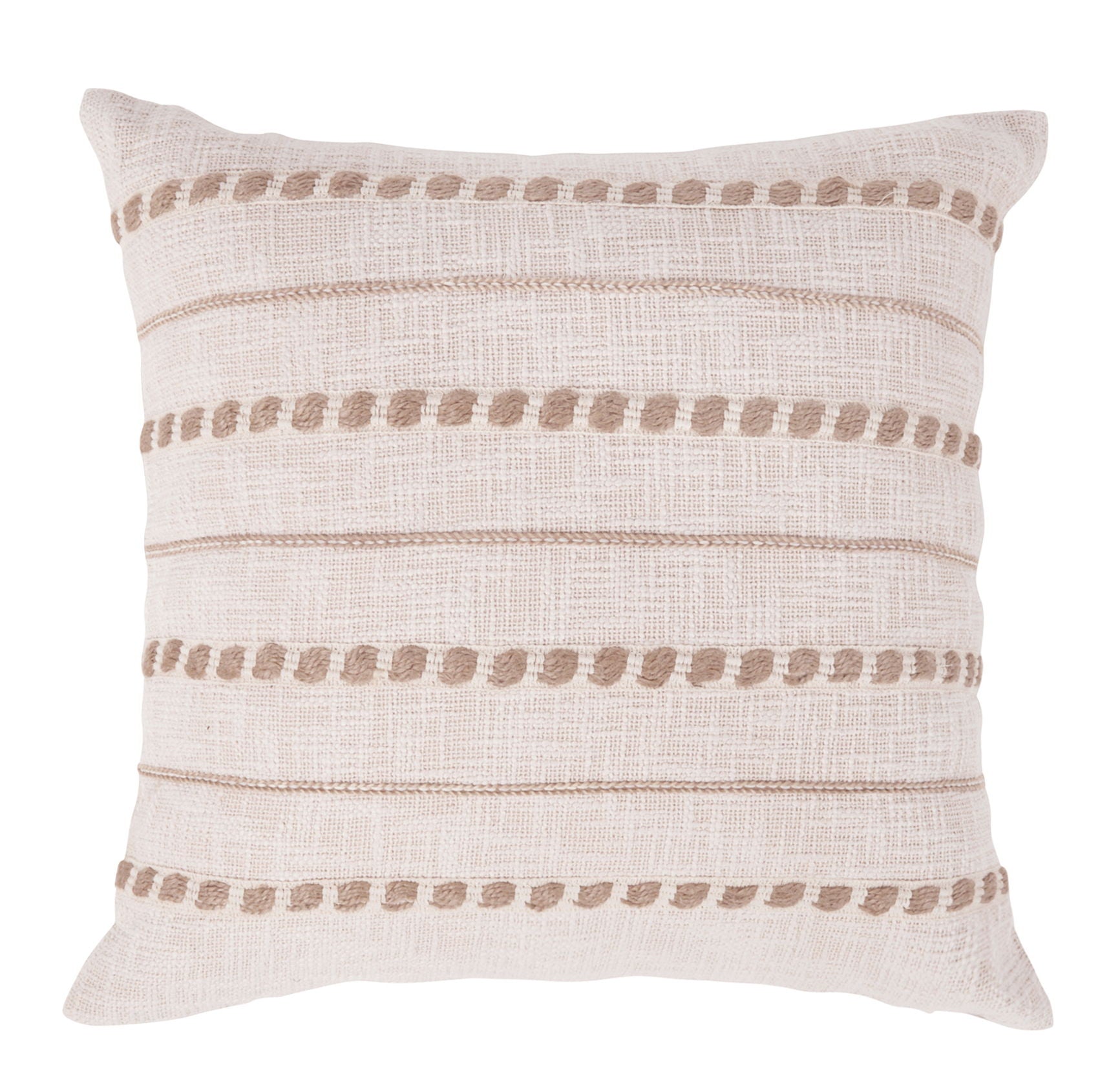 Lago - Pillow - Ivory / Natural