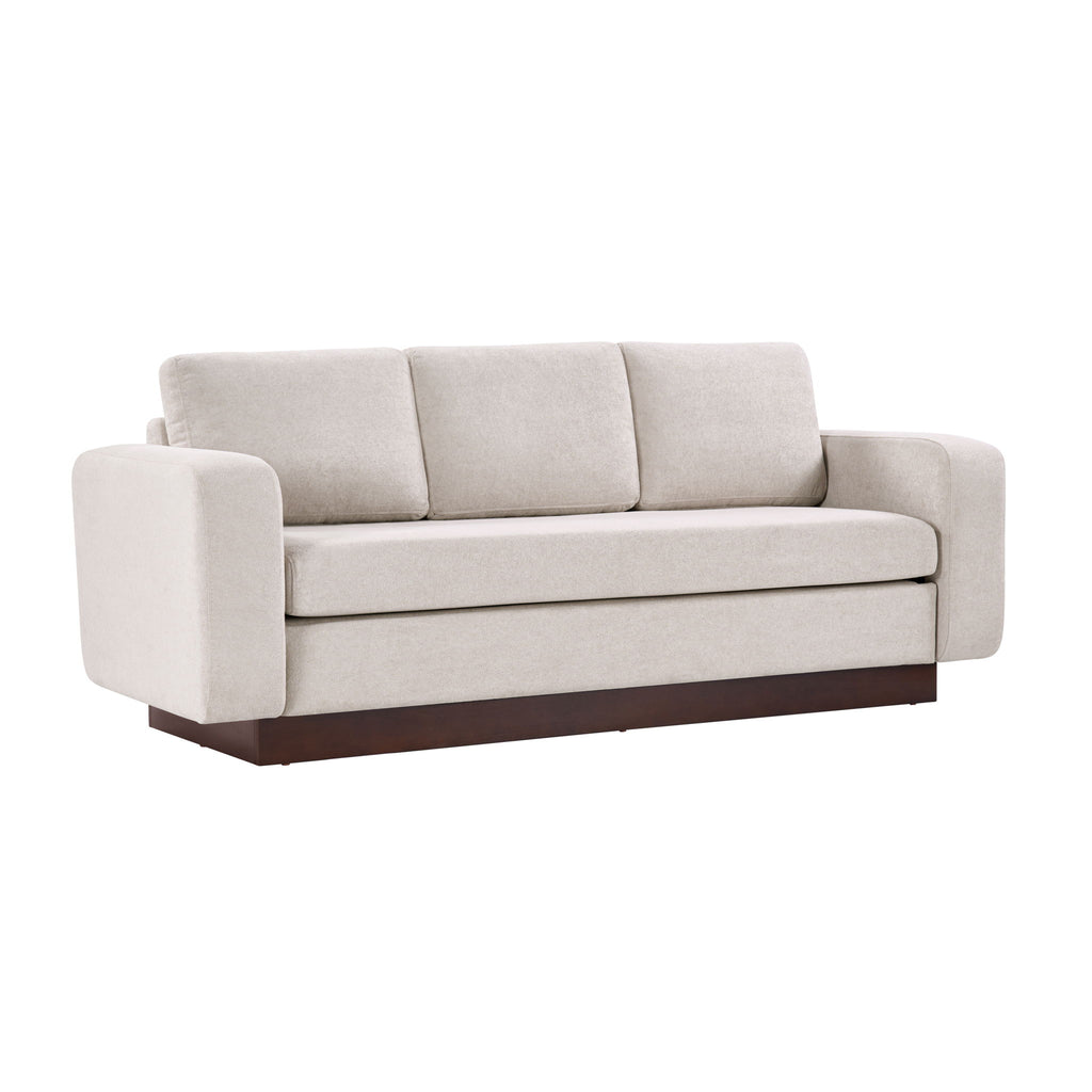 Modern 3 Seater Sofa, Living Room Couch