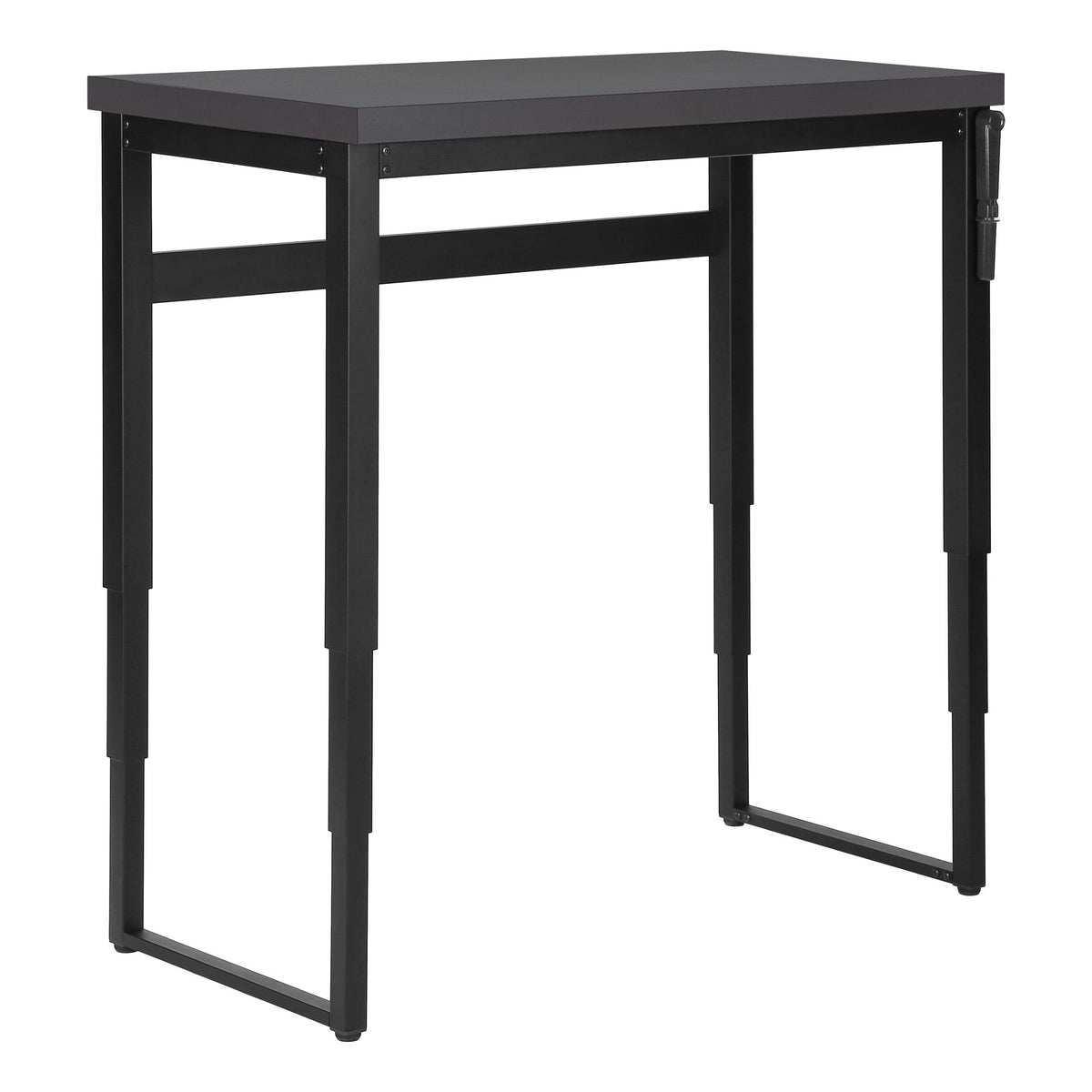 Computer Desk, Home Office, Standing, Adjustable, Laptop, Contemporary & Modern - Gray