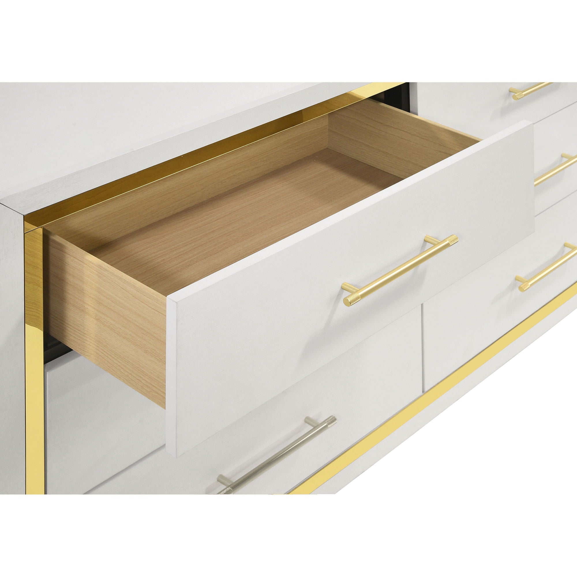 Chesney - 6 Drawer Bedroom Dresser - White