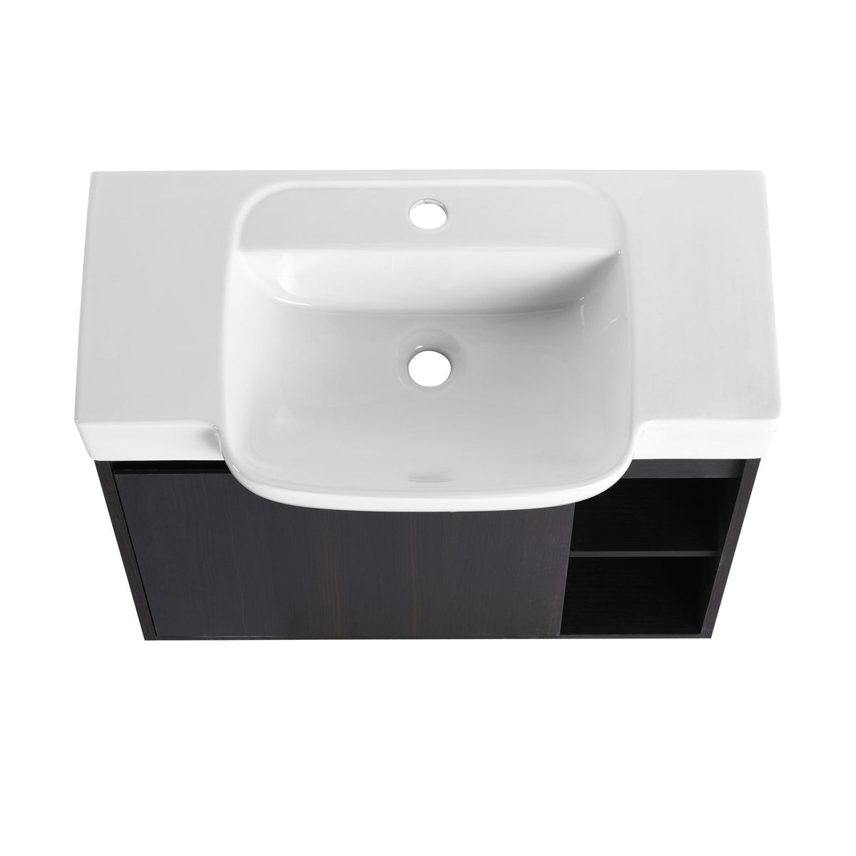 Wall Mounted Bathroom Vanity With Sink, Soft Close Door