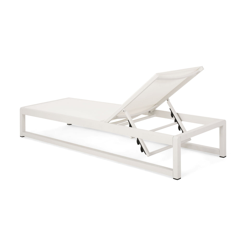 Outdoor Nylon Chaise Lounge, (Set of 2)