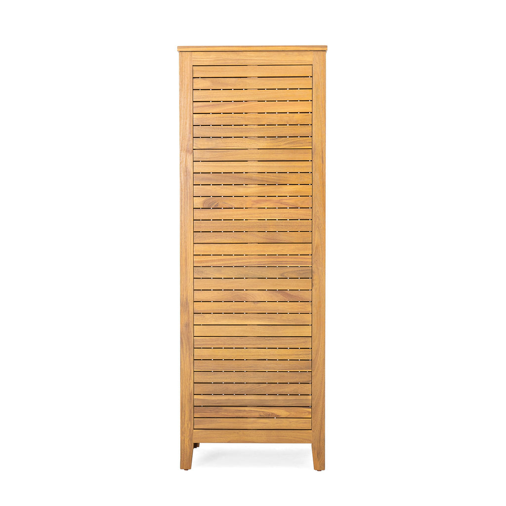 Whitney - Acacia Wood Cabinet For Indoor And Outdoor Storage - Teak