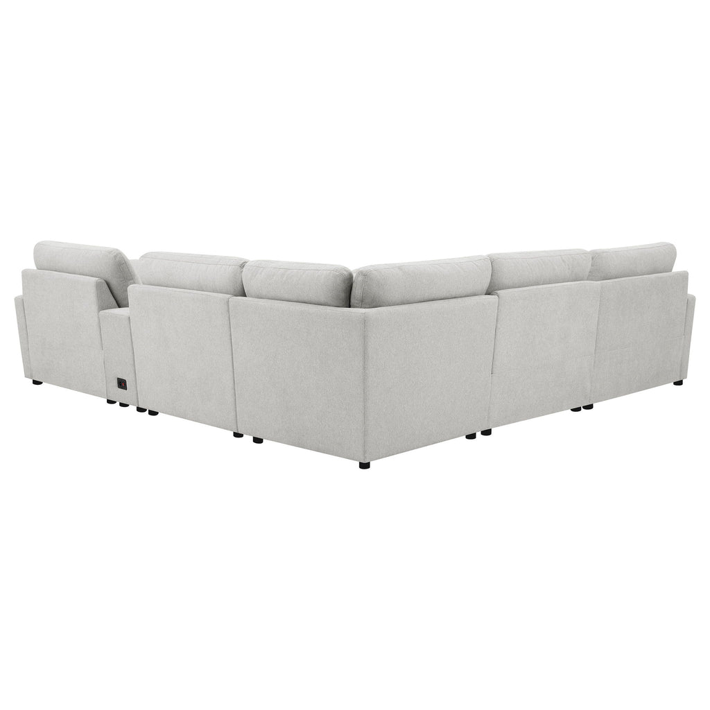 Hollander - 6 Piece Modular Power Reclining Sectional Sofa