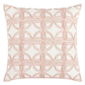 Elea - 22" x 22" Pillow - Ivory / Blush