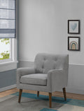 Ryder - Tufted Armchair - Gray