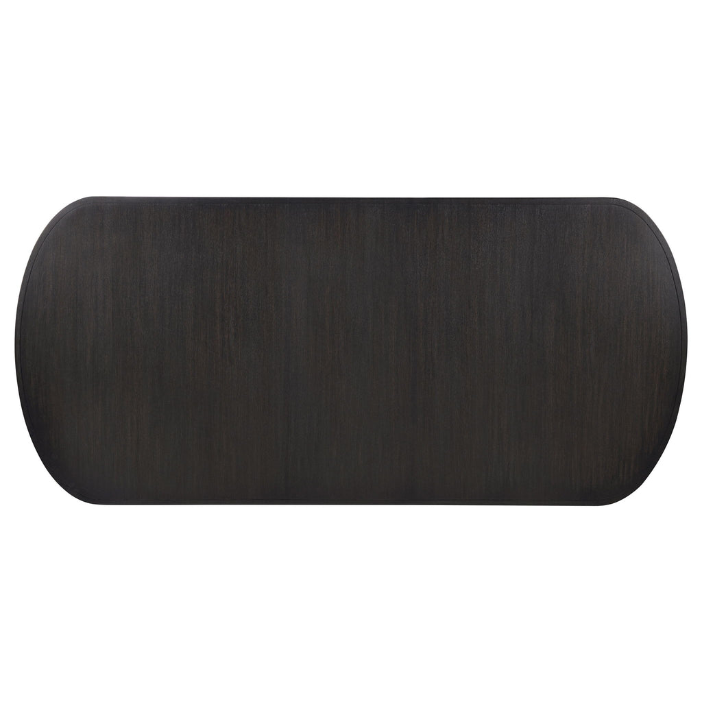 Bangor - Extension Dining Table With Pedestal Base - Black