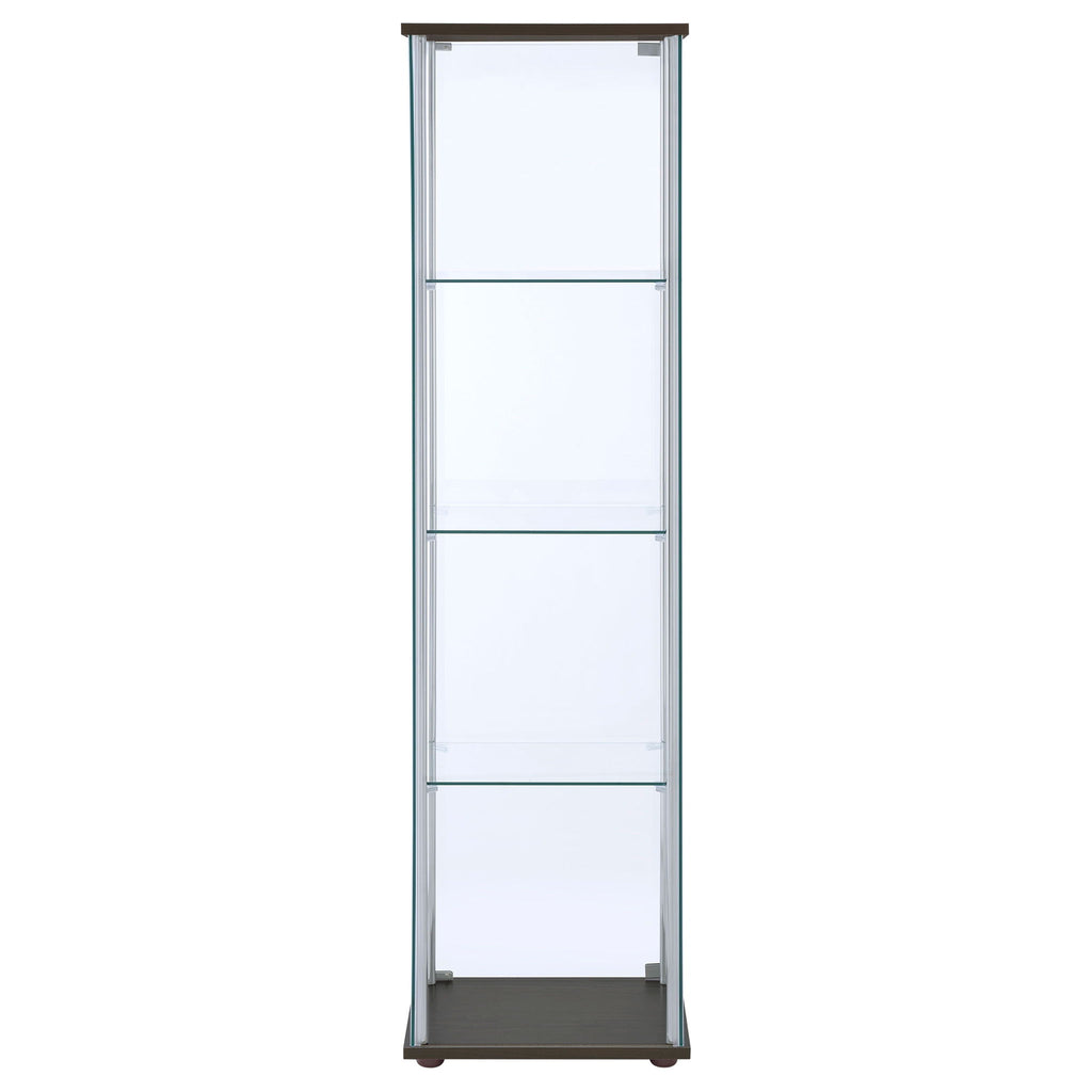 Crestwood - 3 Shelf Curio Cabinet