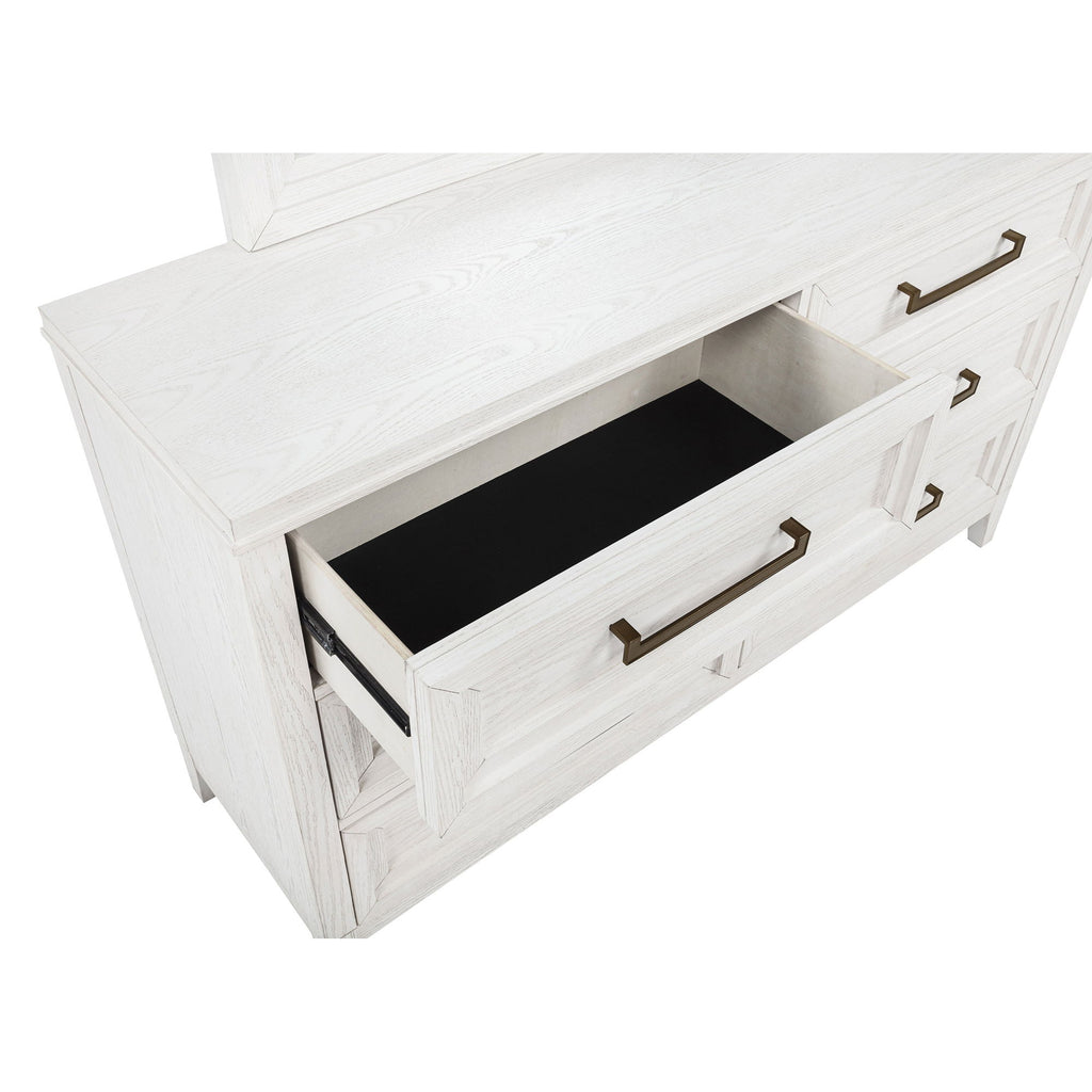 Inverness - 6 Drawer Bedroom Dresser - White