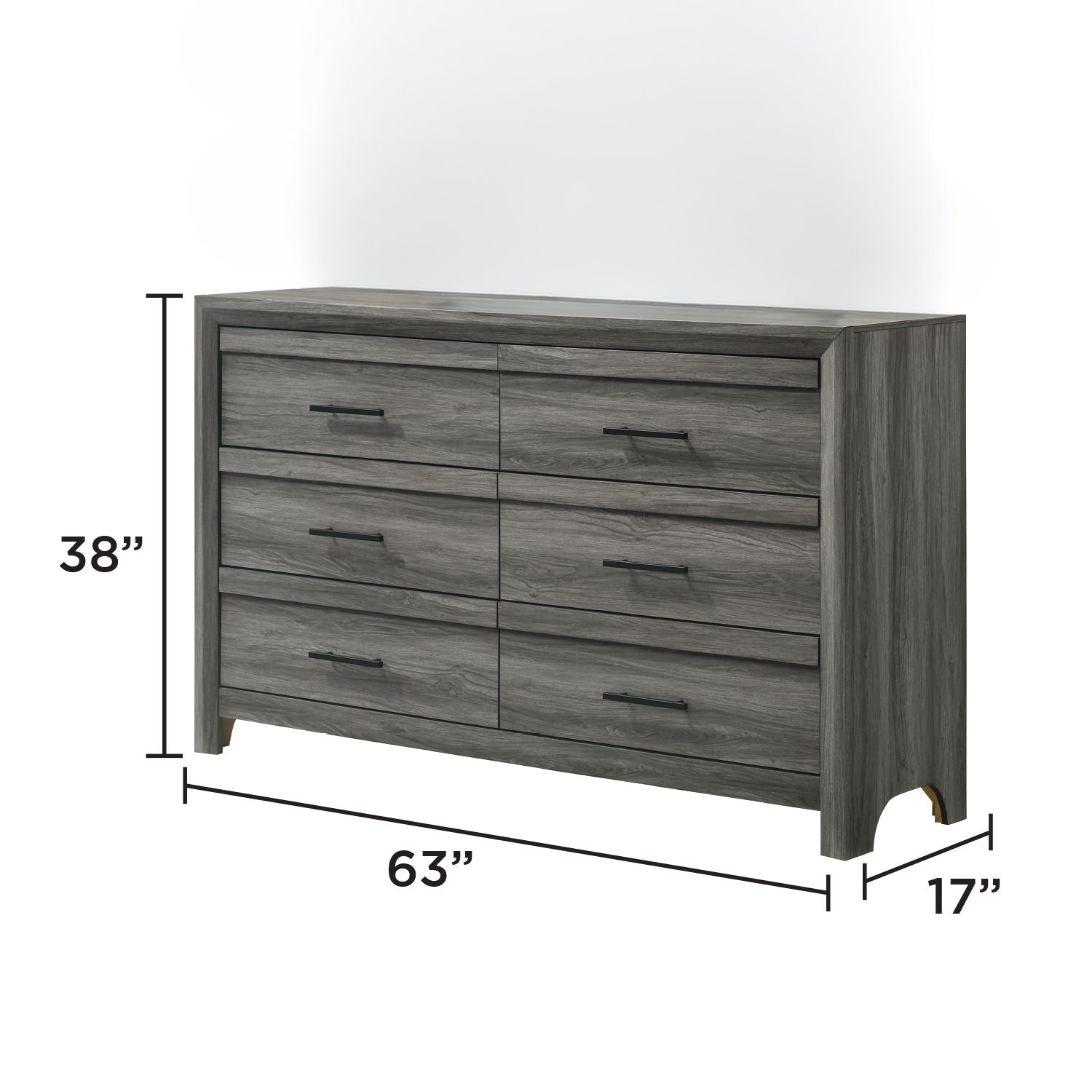 Denver - Dresser - Gray