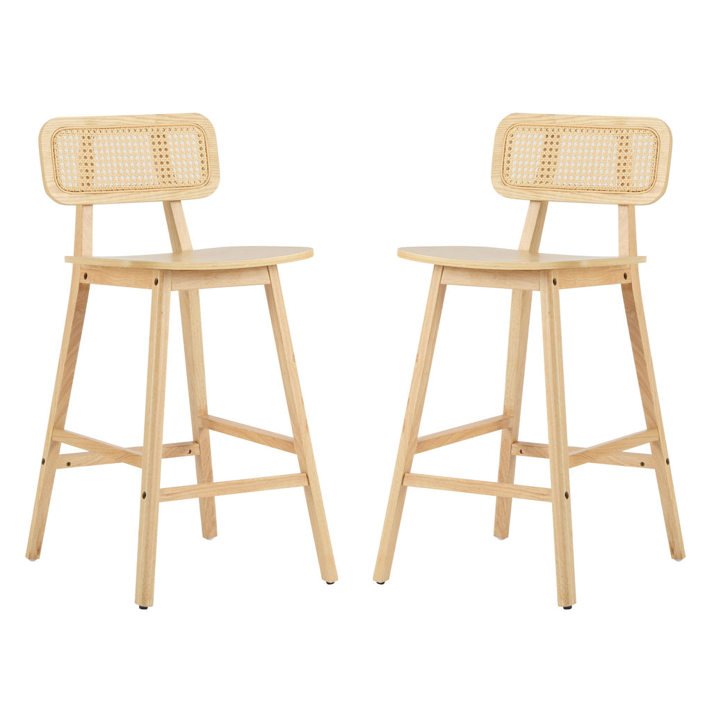 Bari - Indoor Wood Barstool (Set of 2)