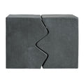 Rectangular Outdoor Indoor Accent Side Table (Set of 2)
