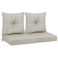 Outdoor Deep Seat Cushions For Patio Furniture Waterproof Set - Beige