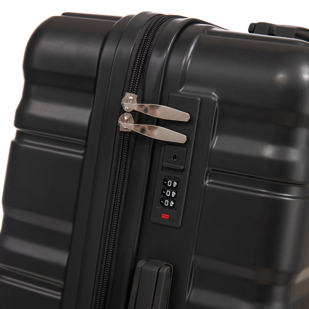 Tourist 3 Piece Luggage Set, Combination Lock, Durable Hard Shell With 360° Silent Wheels