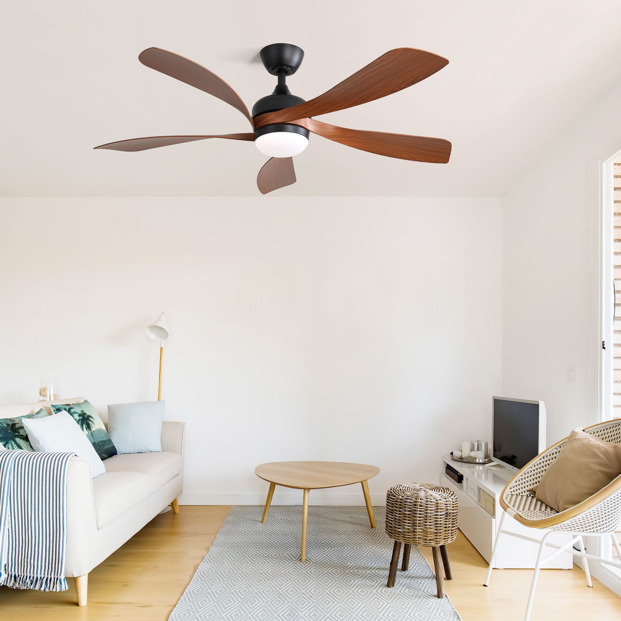 Ceiling Fan & DC Motor And Integrated Light
