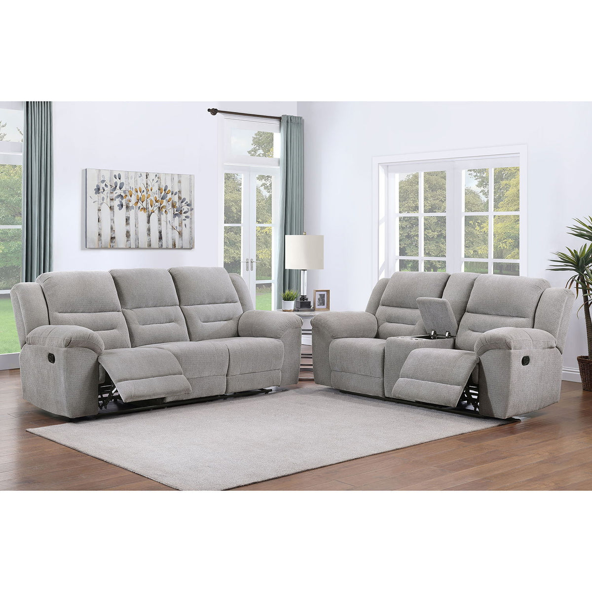 Sebring - Reclining Sofa Set With Manual Recline