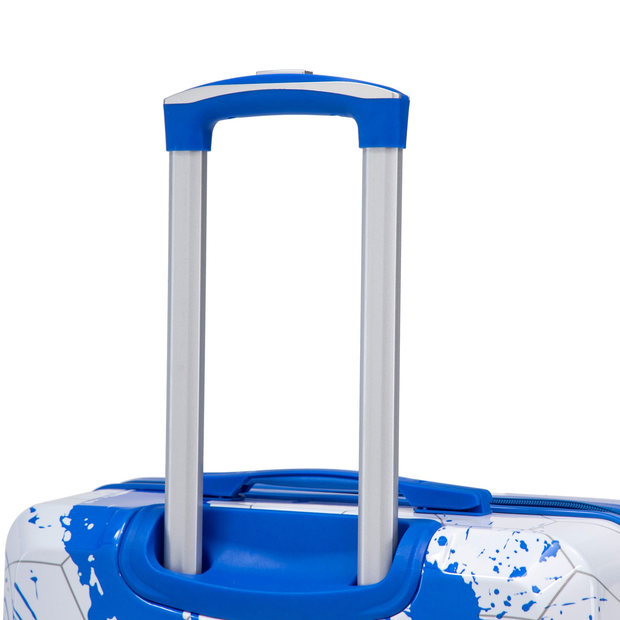 Luggage With Printed Pattern, Combination Lock