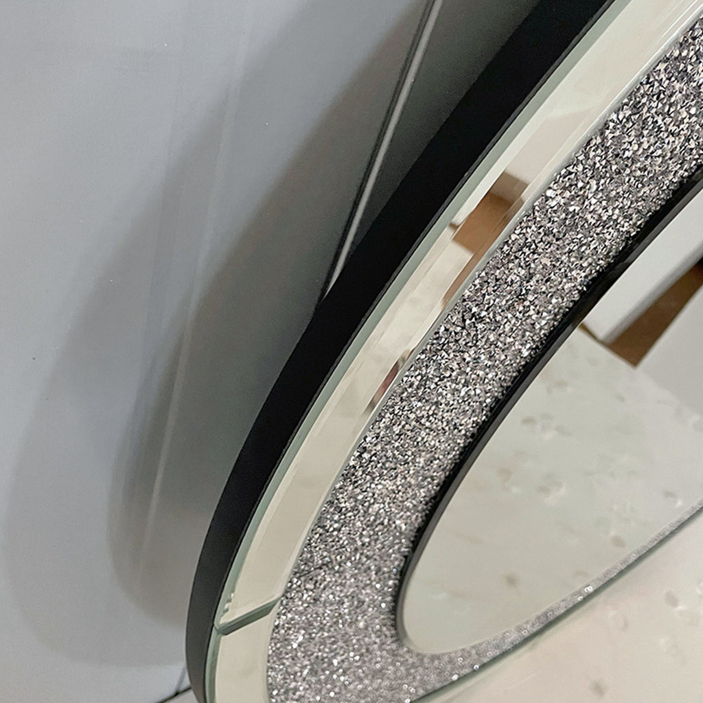 Round Wall Mirror - Silver