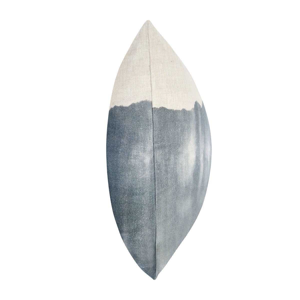 Cora - TL Pillow - Natural / Denim Blue