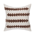 Essay - 22" x 22"Pillow - Frothed Brown