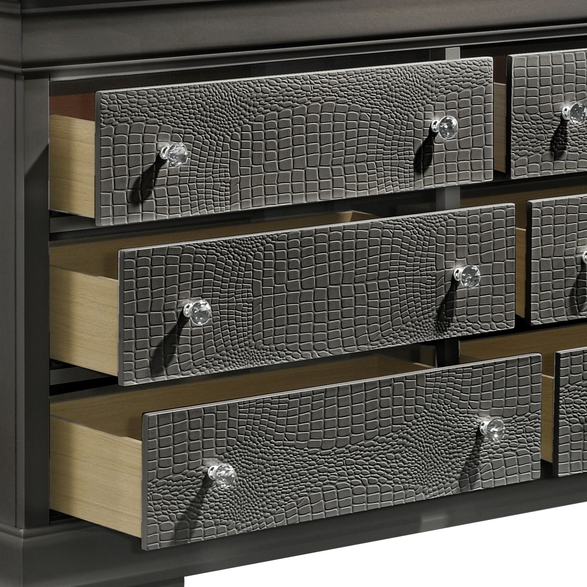 Blaze - Modern 6 Drawer Dresser