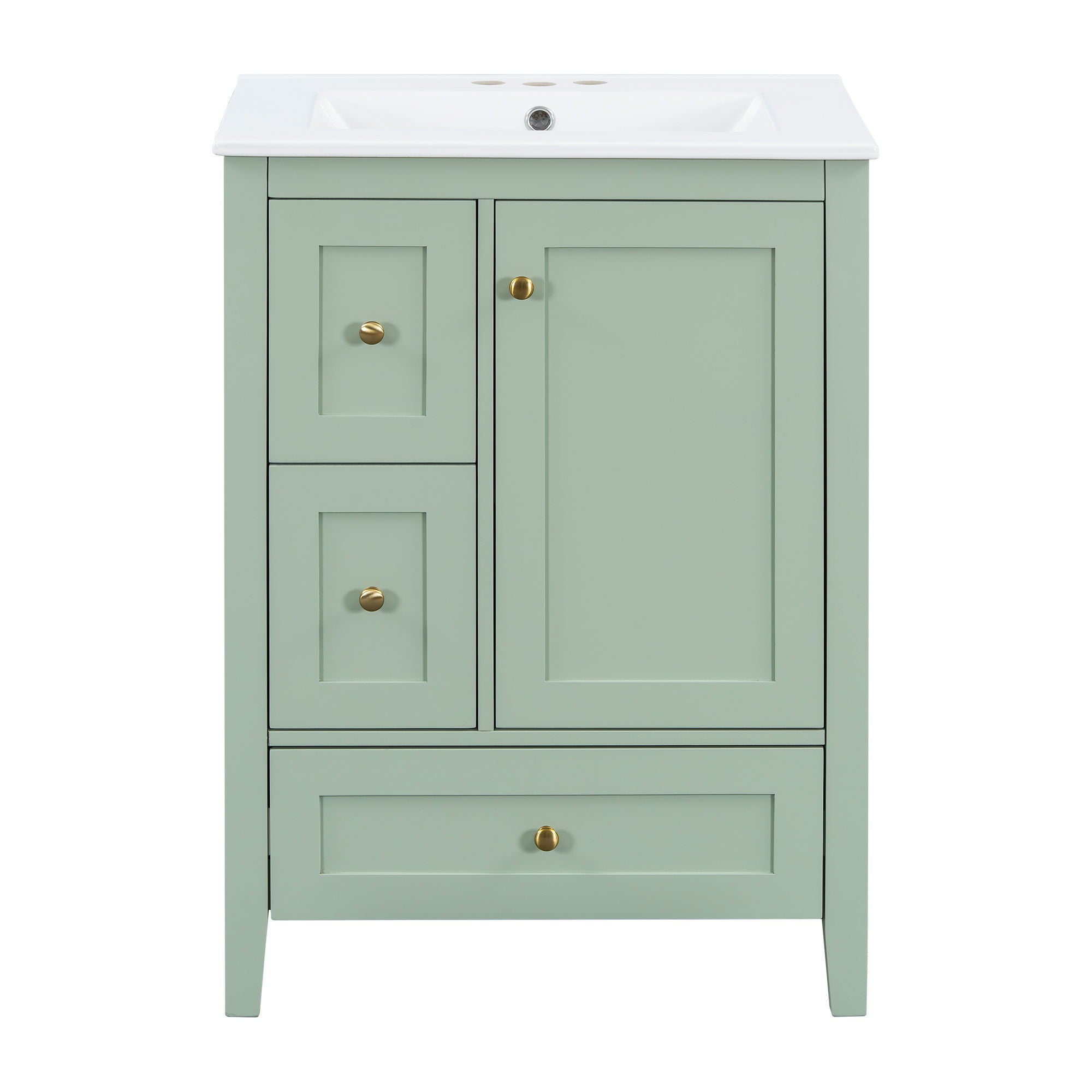 Bathroom Vanity With Storage, Removable Dividers