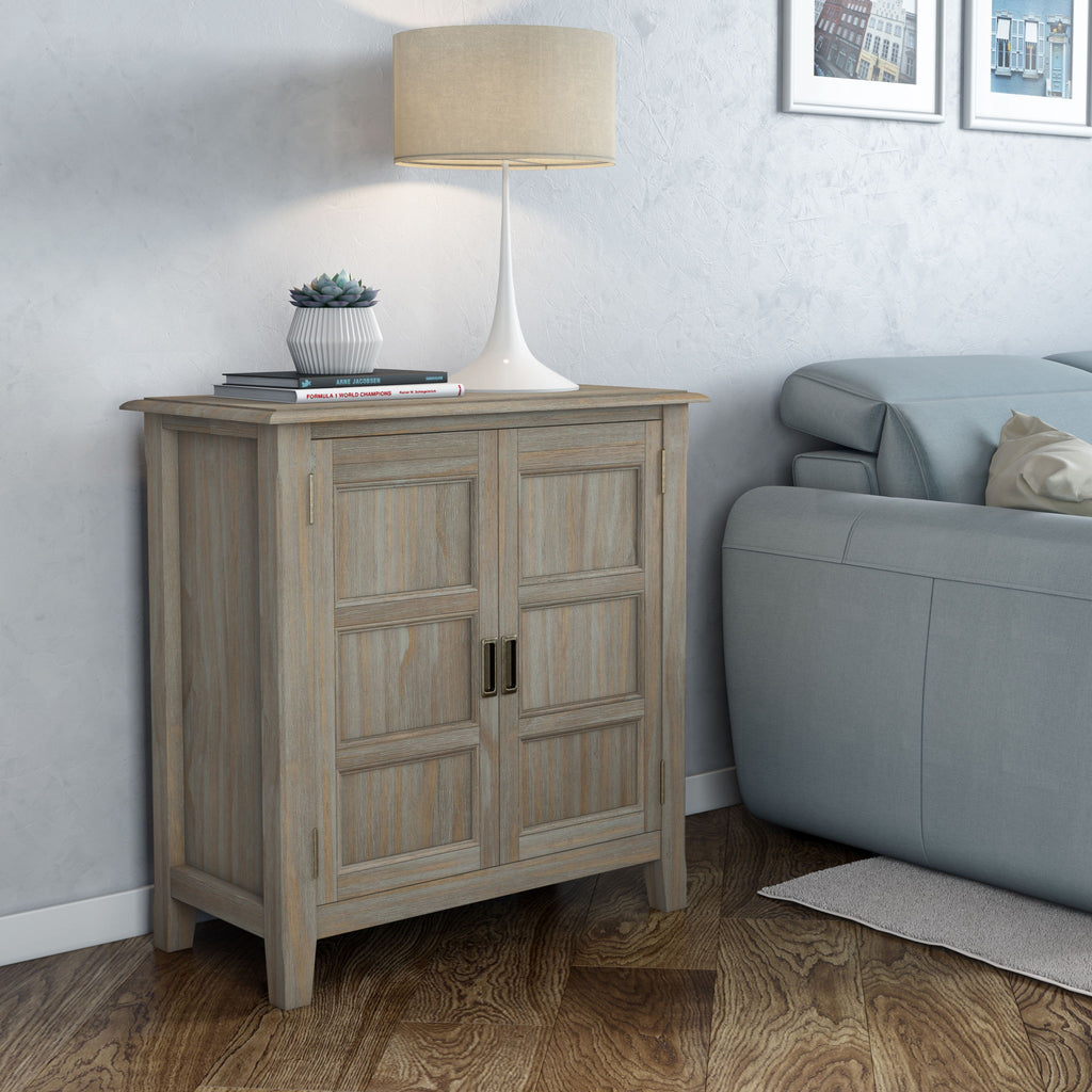 Burlington - Low Storage Cabinet - Light Brown