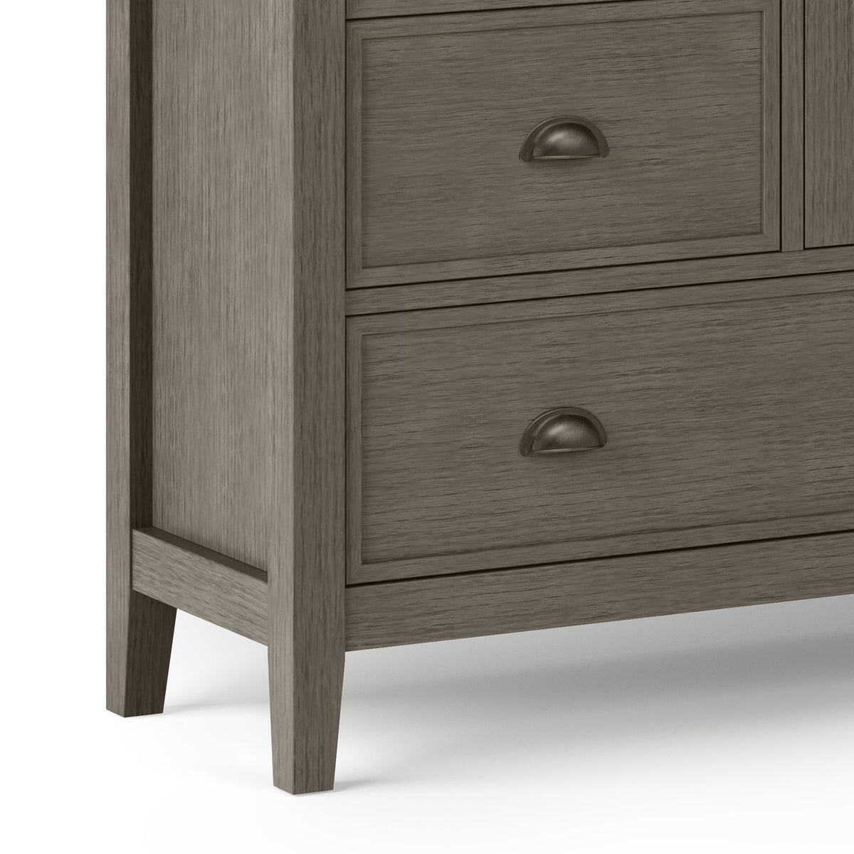 Redmond - Medium Storage Cabinet - Dark Brown