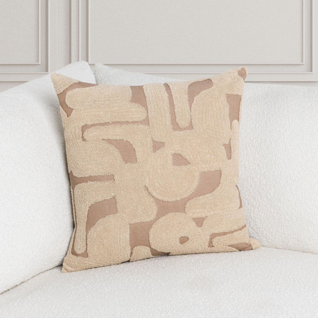 Austen - 20" x 20"Pillow - Caramel