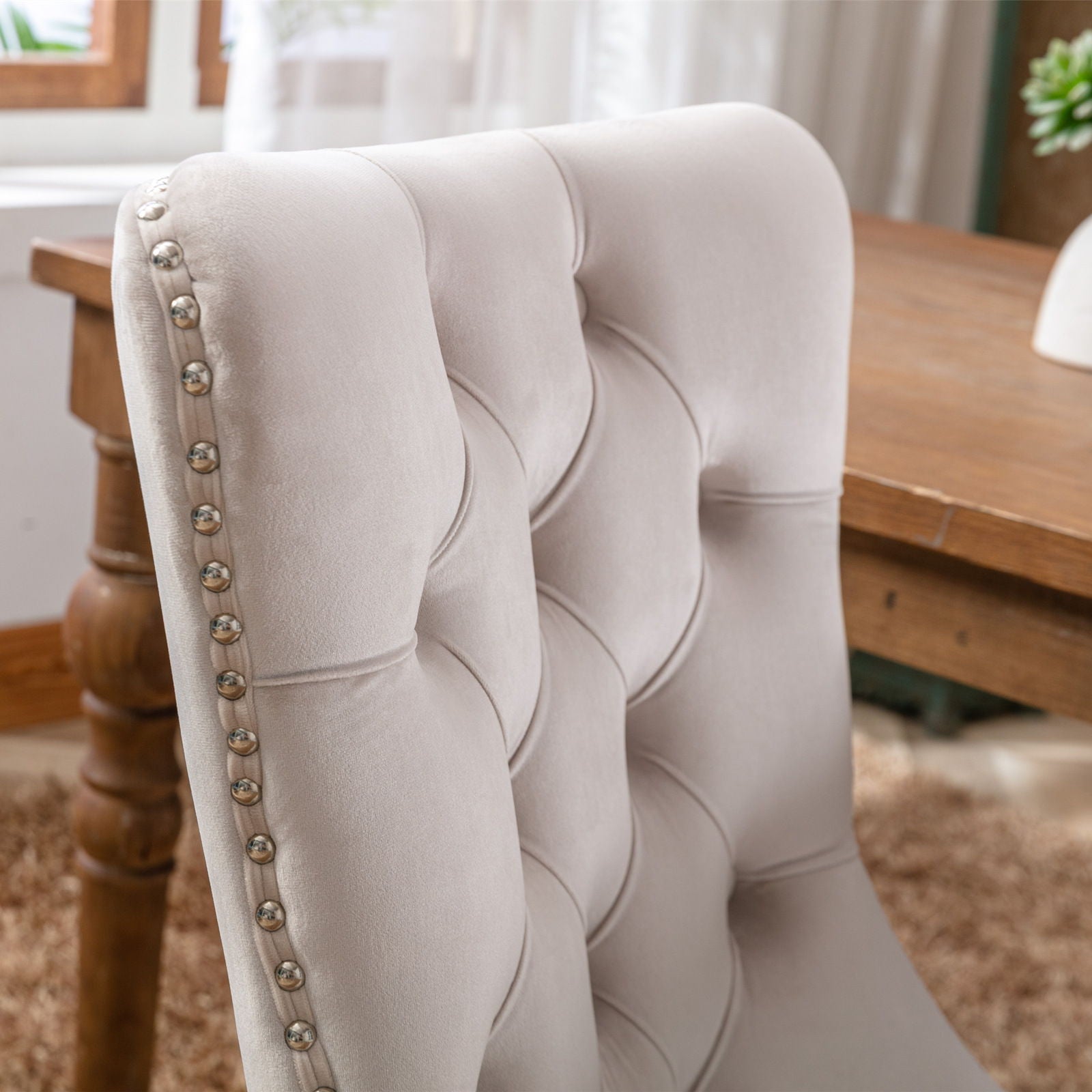 Nikki - High-End Tufted Dining Chair (Set of 2)