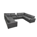 Large Upholstered Seating Modular Sectional