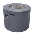 Round Iron Fire Pit With 40, 000 Btu