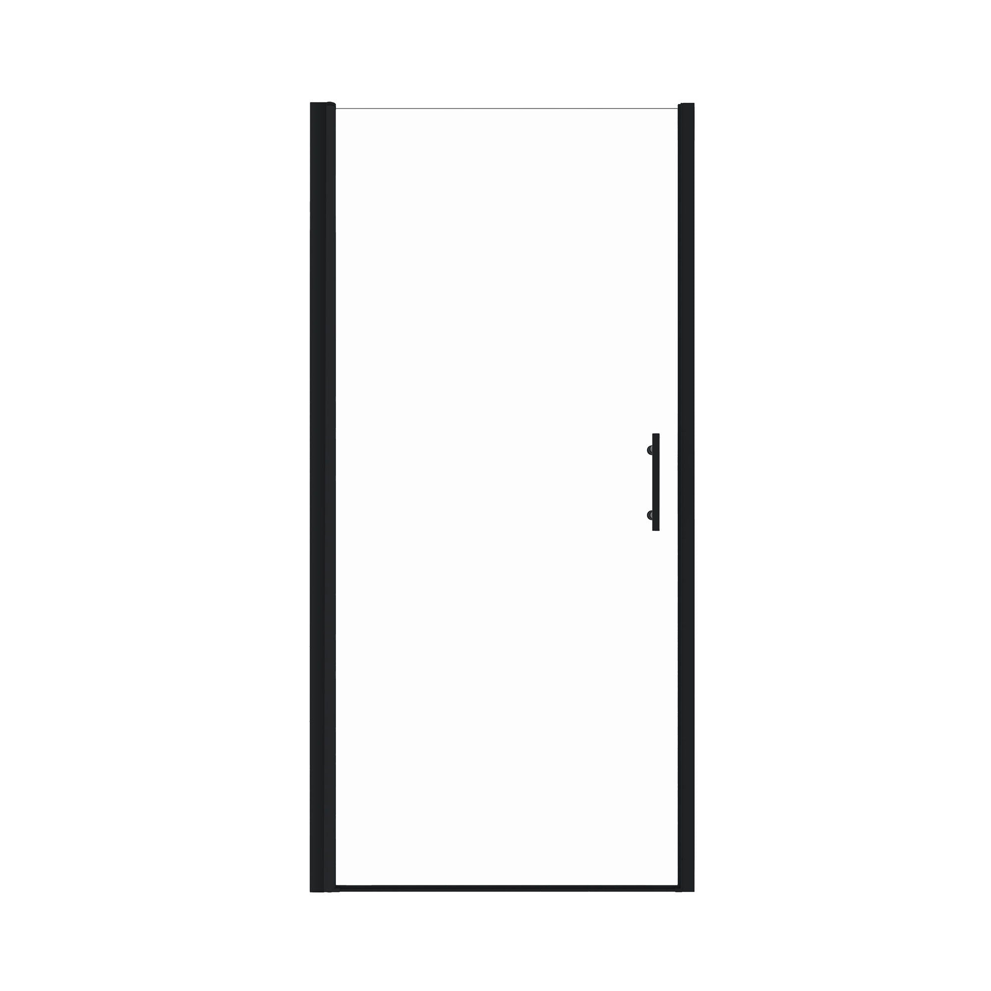 Shower Door With Glass And Explosion Proof Safety Film