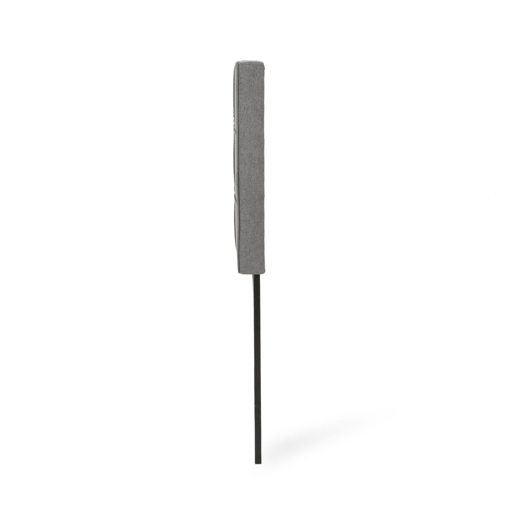 King / California King Sized Headboard - Charcoal Gray
