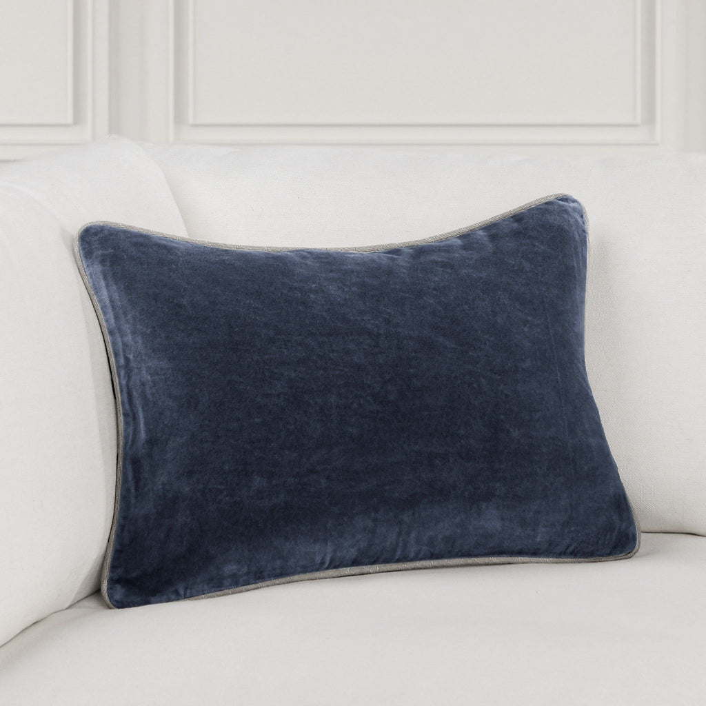 Heirloom Velvet - SLD Pillow - Navy