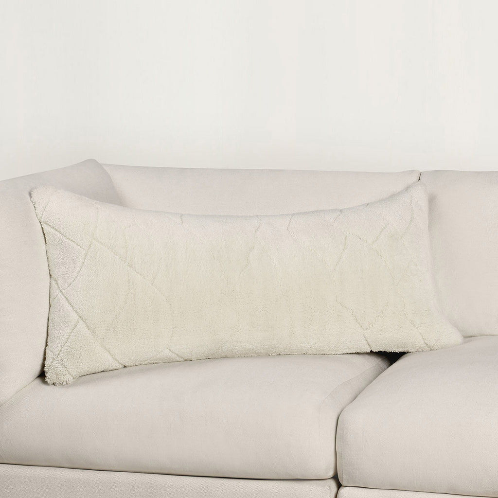 Mercer - 22" x 22" RN Pillow - Ivory