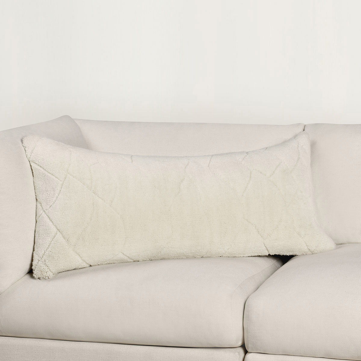 Mercer - 22" x 22" RN Pillow - Ivory
