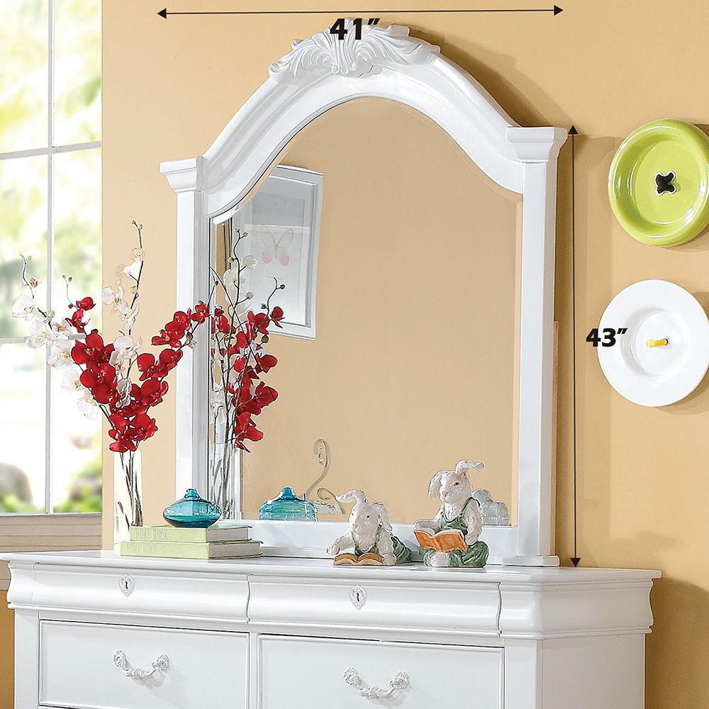 Estrella - Mirror - White