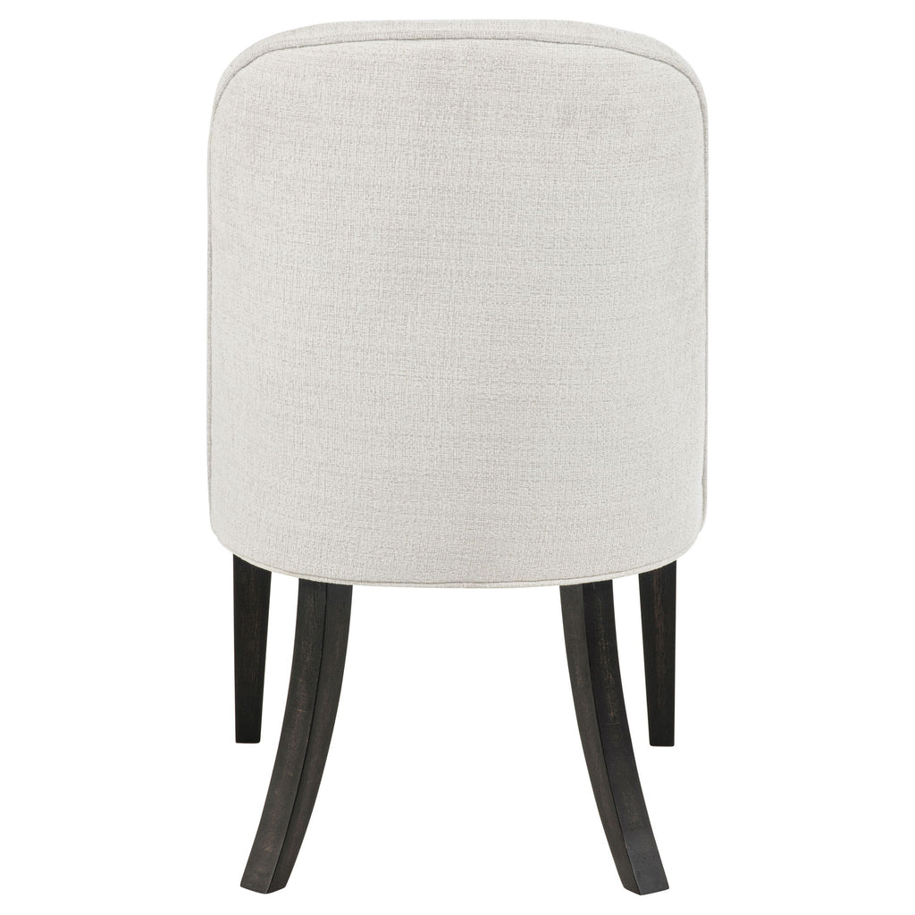 Bangor - Upholstered Dining Side Chair (Set of 2) - Black / Cream