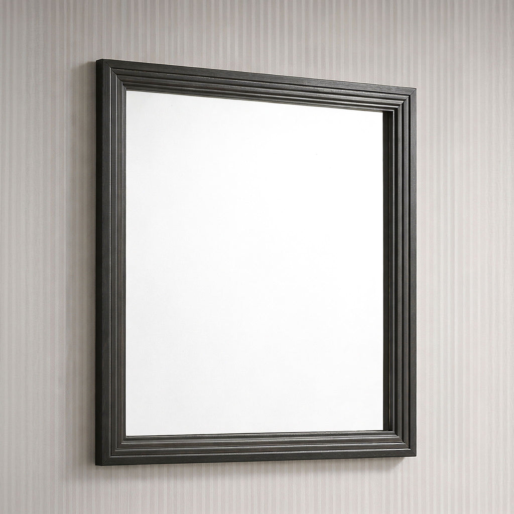Colorado - Square Mirror (Dresser Not Included) - Charcoal