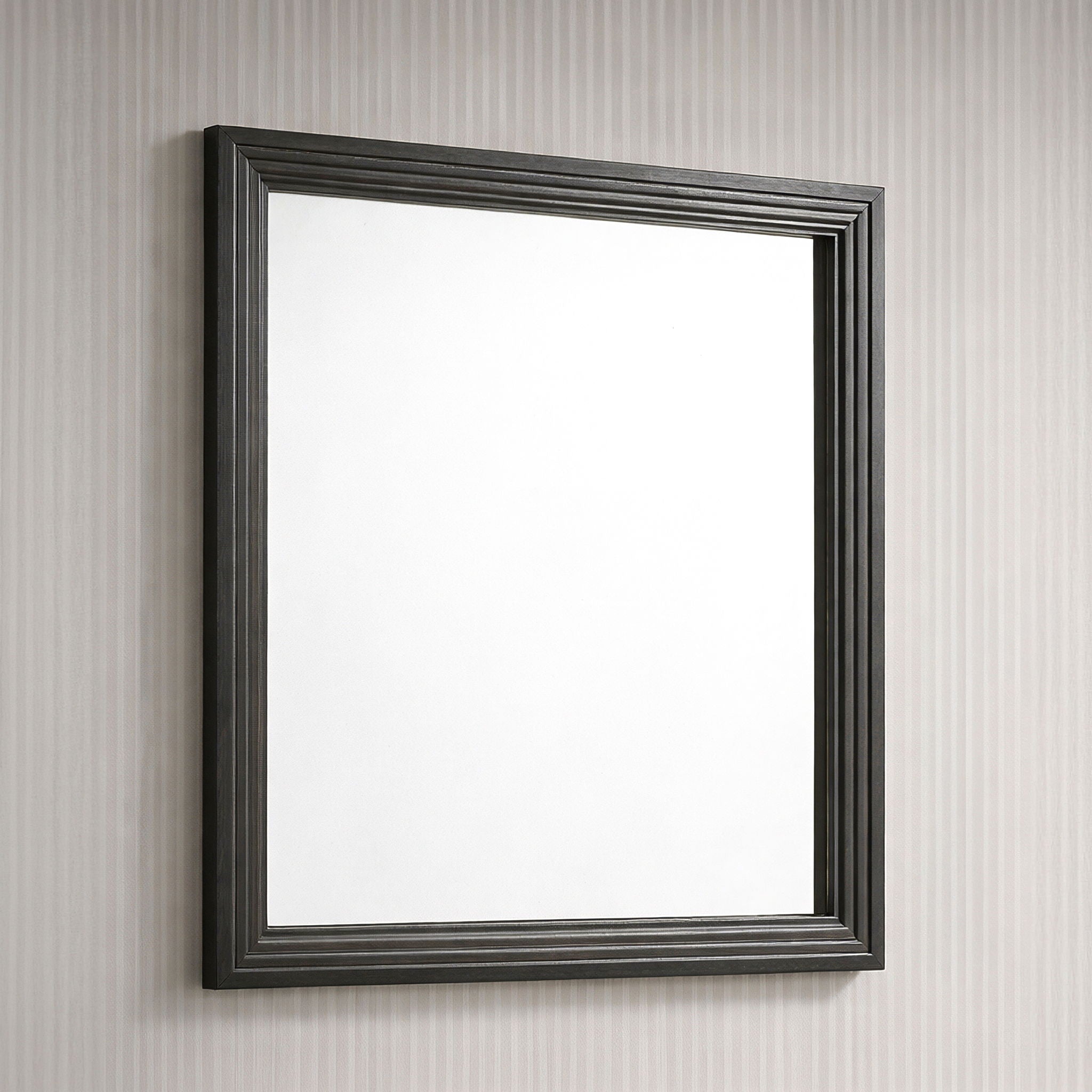 Colorado - Square Mirror (Dresser Not Included) - Charcoal