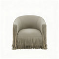 Isle - Swivel Chair With Fringe Accent
