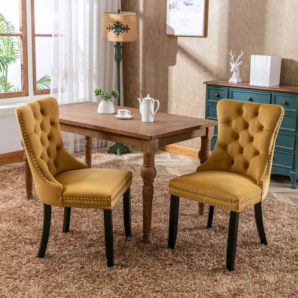 Nikki - High-End Tufted Dining Chair (Set of 2)