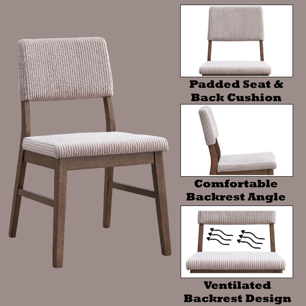 Serafina - Side Chair (Set of 2) - Walnut