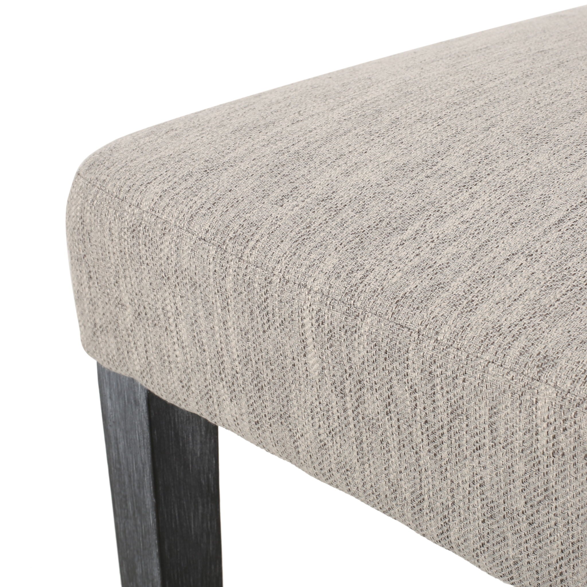 Contemporary Dining Chair With Upholstered Seating And Tapered Legs